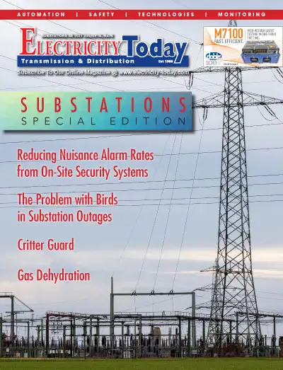 Electricity Today T&D Magazine - Electrical Substations July&August 2021 Special Edition