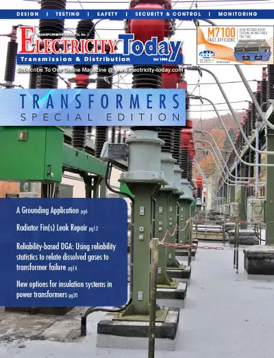 Electricity Today T&D Magazine - Transformers May&June 2021 Special Edition